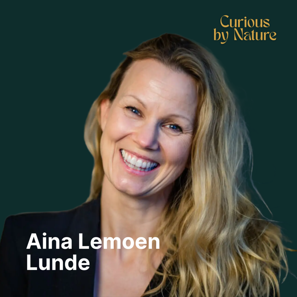 Profil Aina Lemoen Lunde CEO i ANFO og tidligere EVP Brand Marketing og Sales i DNB AI i markedsforing merkevarebygging B2B SaaS attribusjon og medieansvar big tech vs redaktorstyrte medie - Curious by Nature -